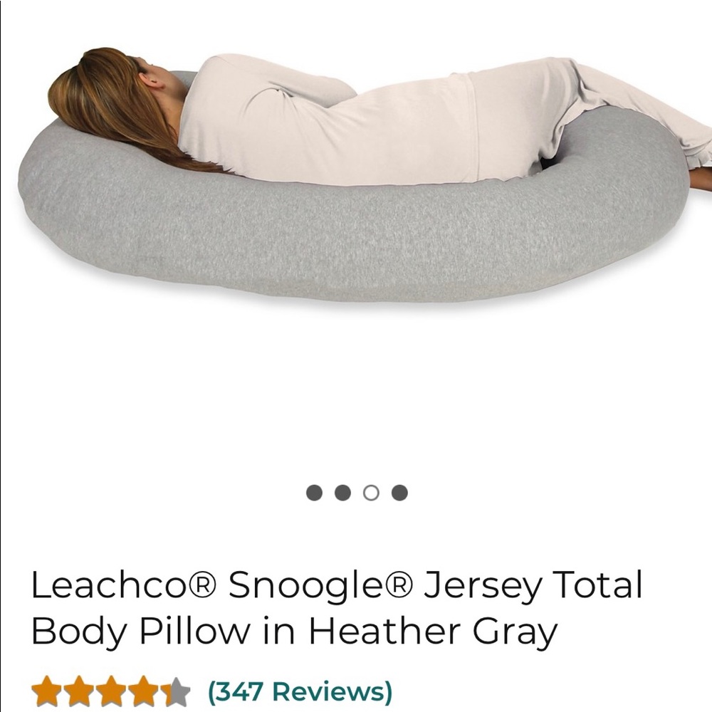 Pregnant body pillow